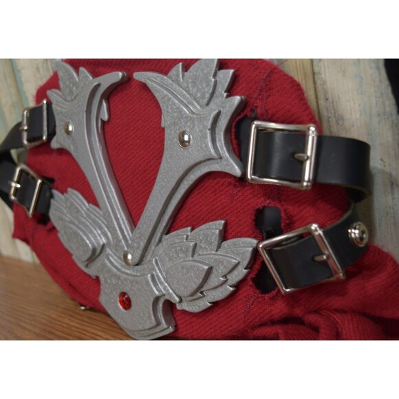 Assassin's Creed Ezio Costume Cosplay Armor Belt & Cape Quality Leather Prop - Picture 7 of 16